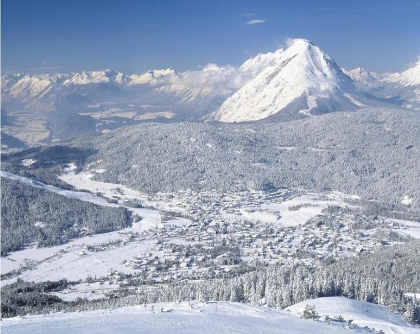 Das Kronen Hotel Seefeld in Tirol Buitenkant foto